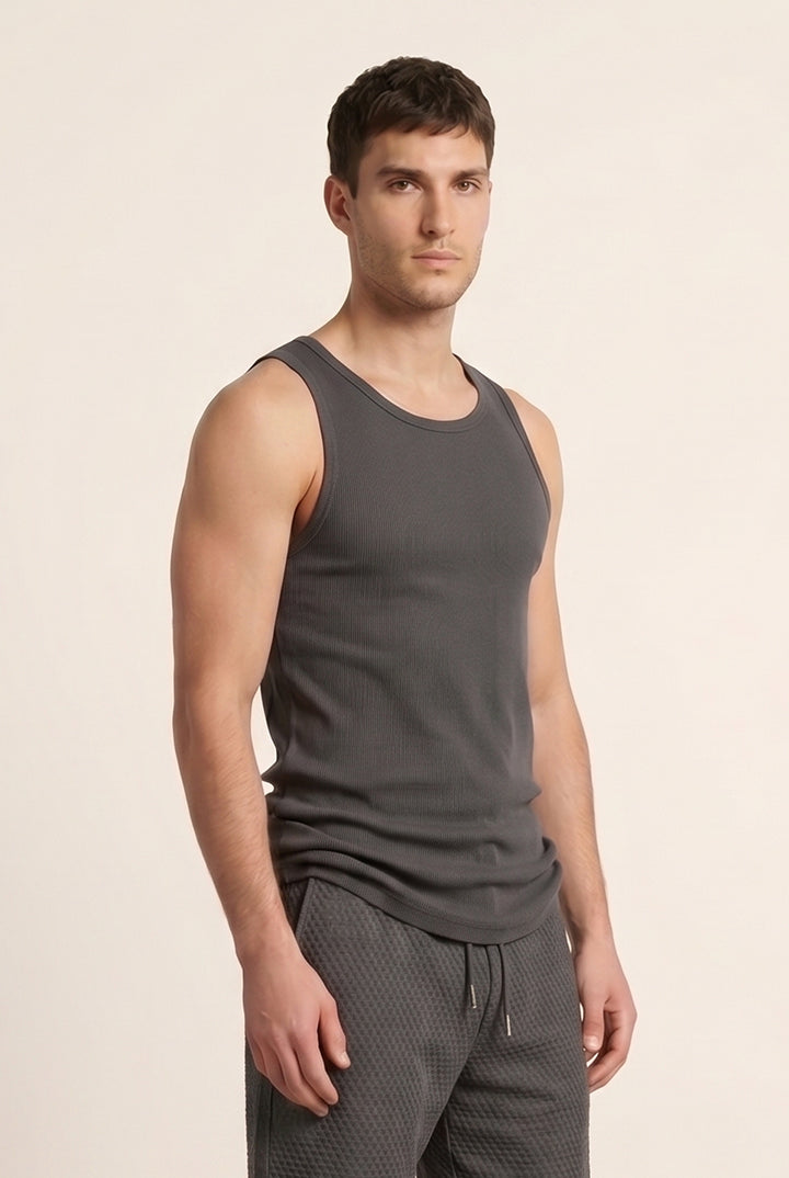 Tank Top - Charcoal-3-MENDEEZ