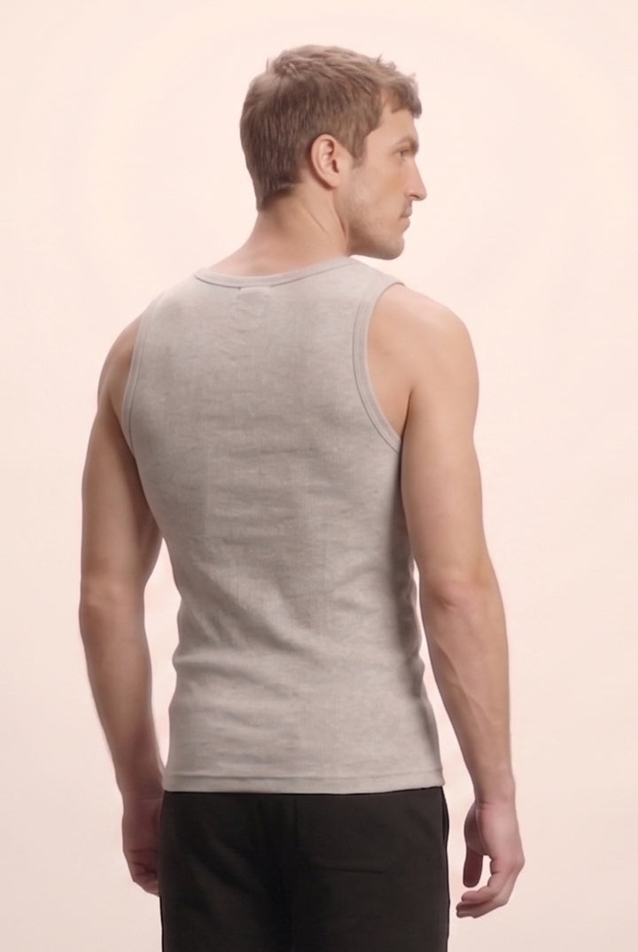 Tank Top - Light Grey-3-MENDEEZ