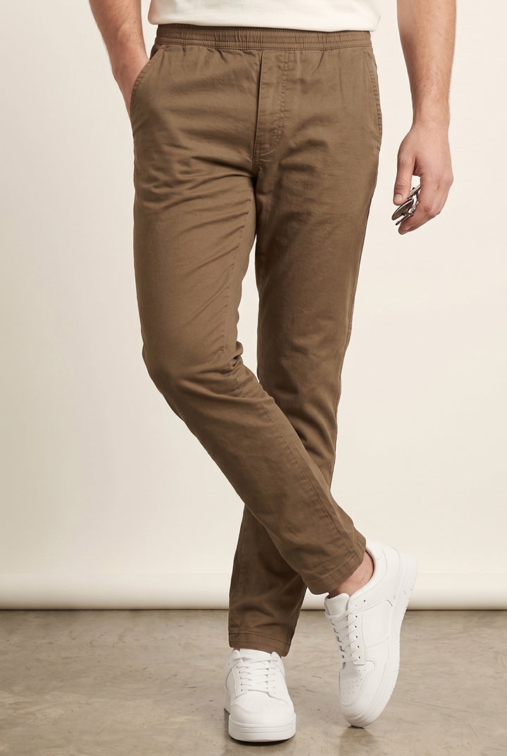 All Day Pants - Brown-1-MENDEEZ
