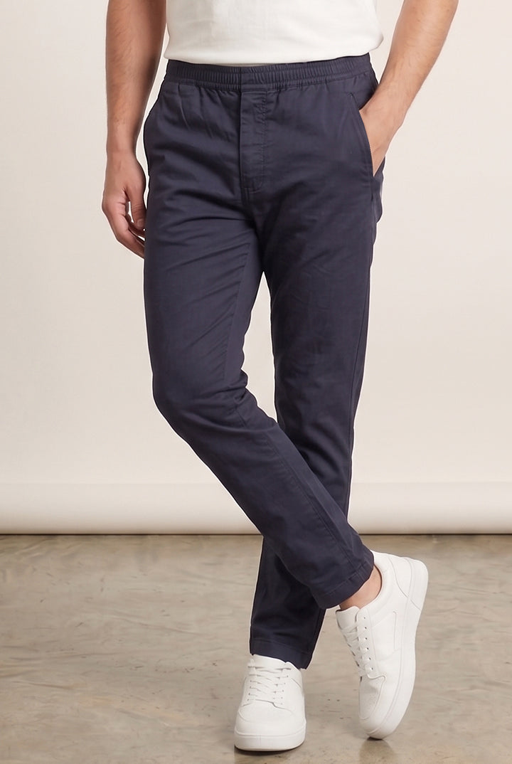 All Day Pants - Navy Blue-1-MENDEEZ