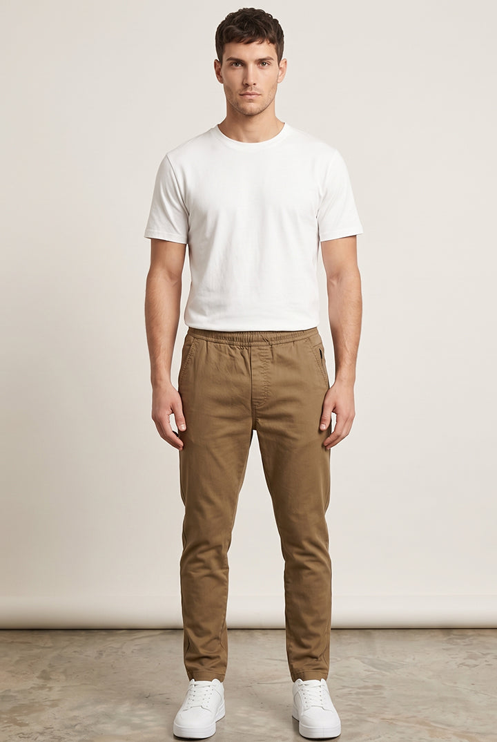 All Day Pants - Olive Brown-2-MENDEEZ