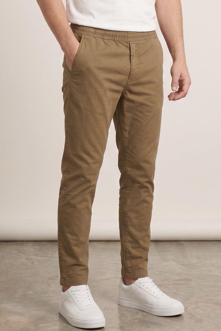 All Day Pants - Olive Brown-3-MENDEEZ
