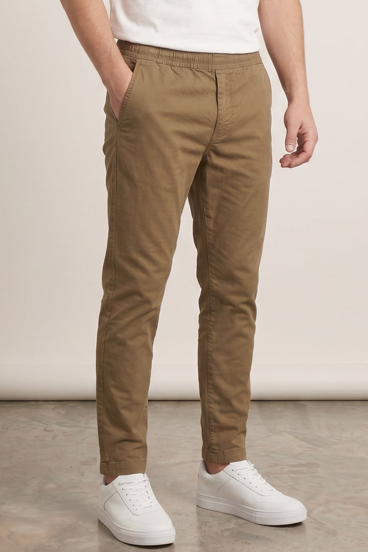All Day Pants - Olive Brown-3-MENDEEZ