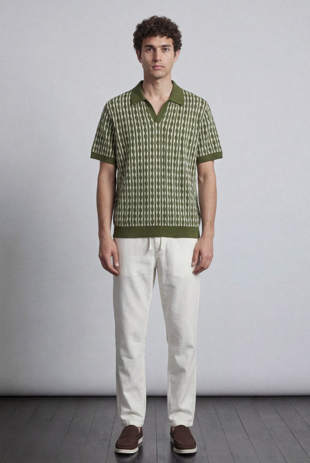 Polo - Olive Green-1-MENDEEZ