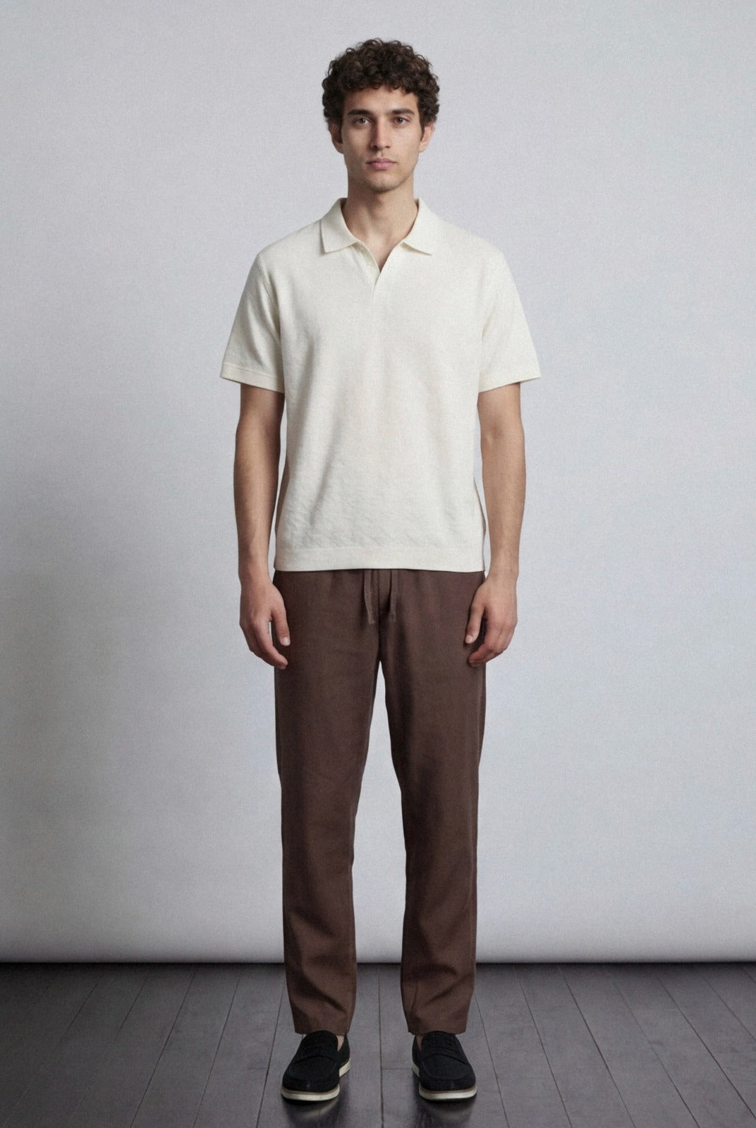Polo - Cream-1-MENDEEZ