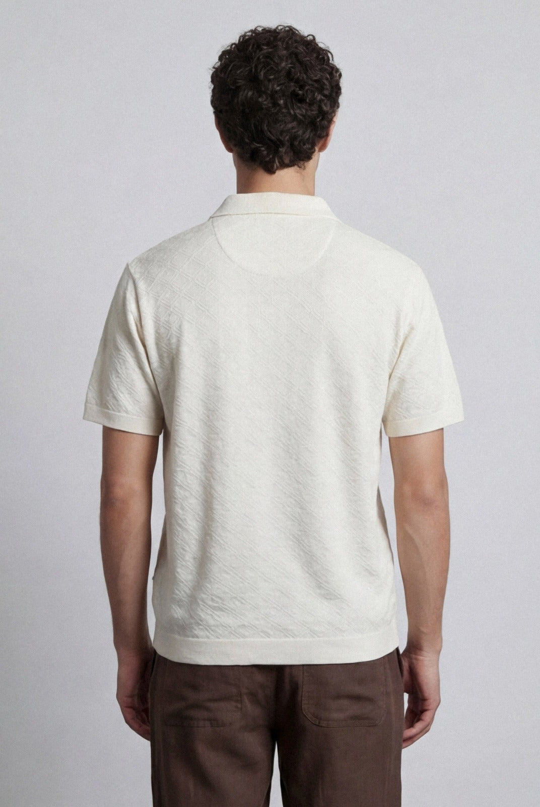 Polo - Cream-4-MENDEEZ