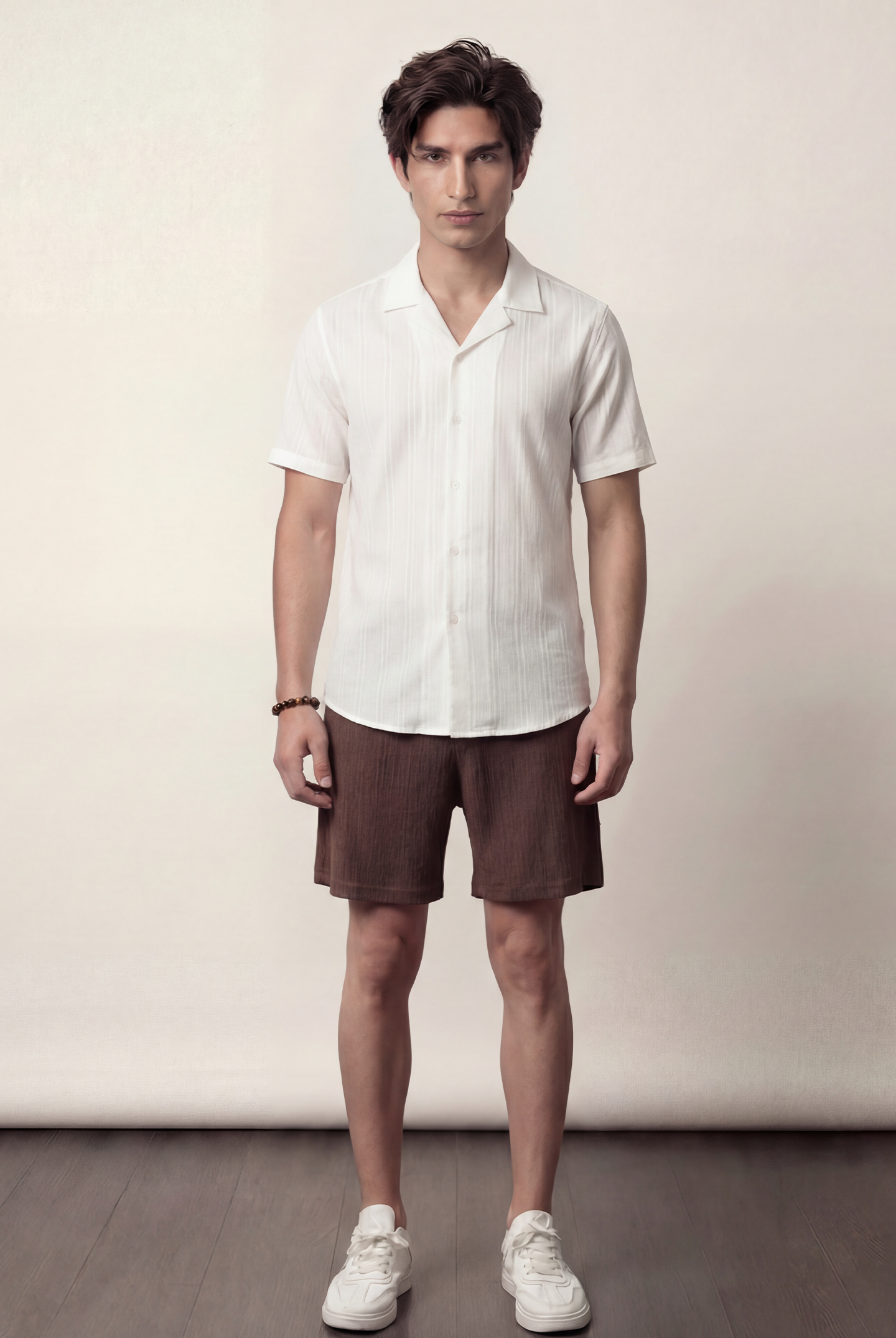 Cuban Shirt - White - Mendeez