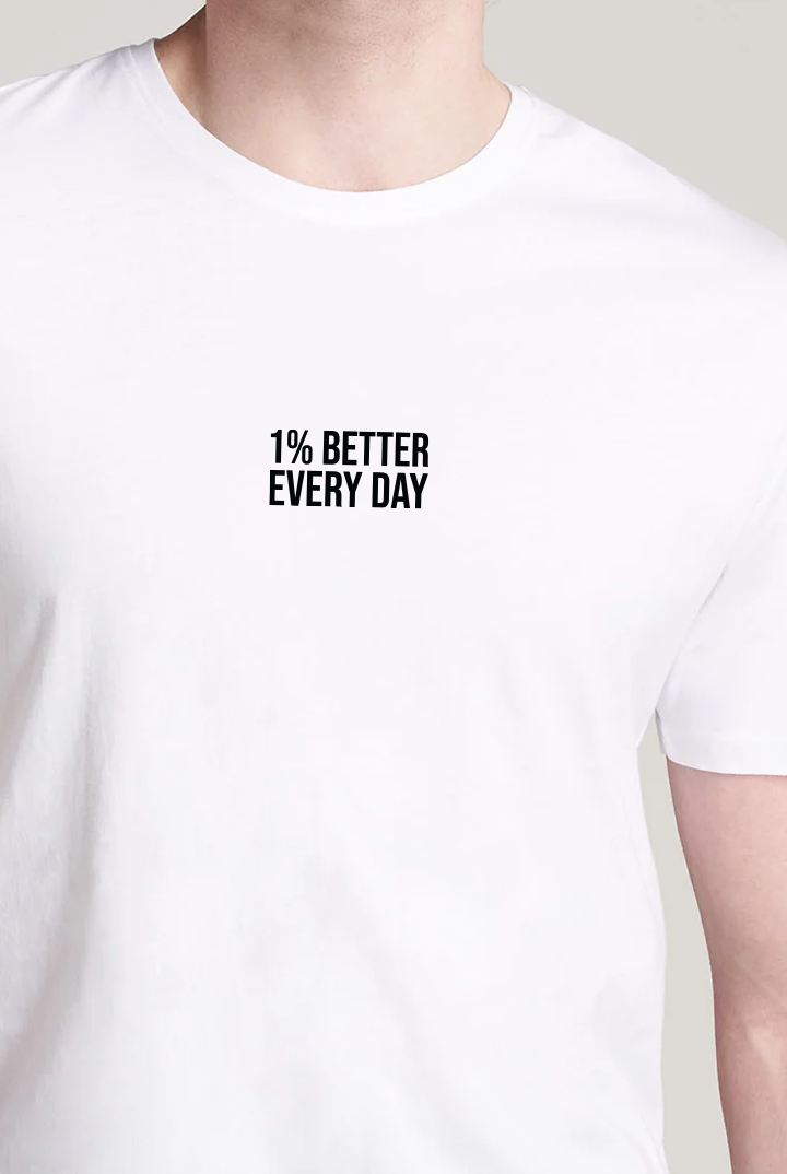 Printed Graphic Tee - White - Mendeez