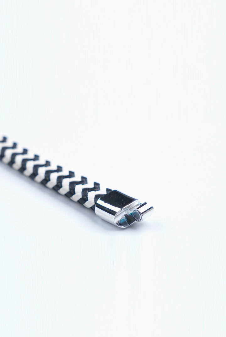 Monochrome Braided Bracelet - Mendeez