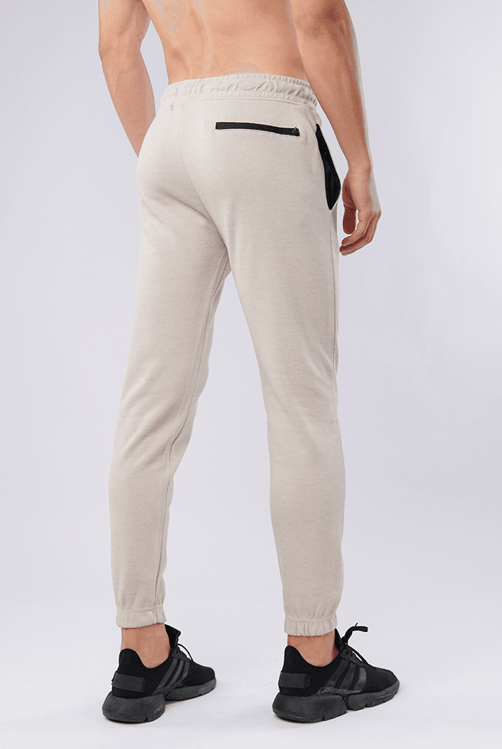 Terry Jogger Pants - Beige - Mendeez PK
