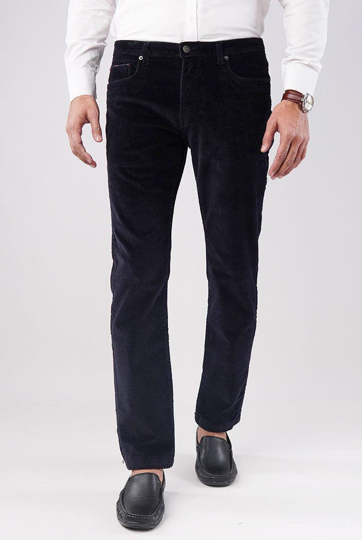 Midnight Navy Corduroy Pants - Mendeez PK
