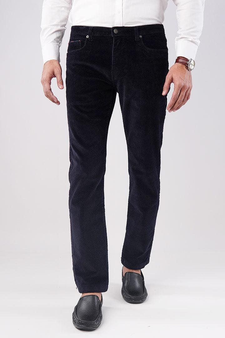 Midnight Navy Corduroy Pants - Mendeez PK