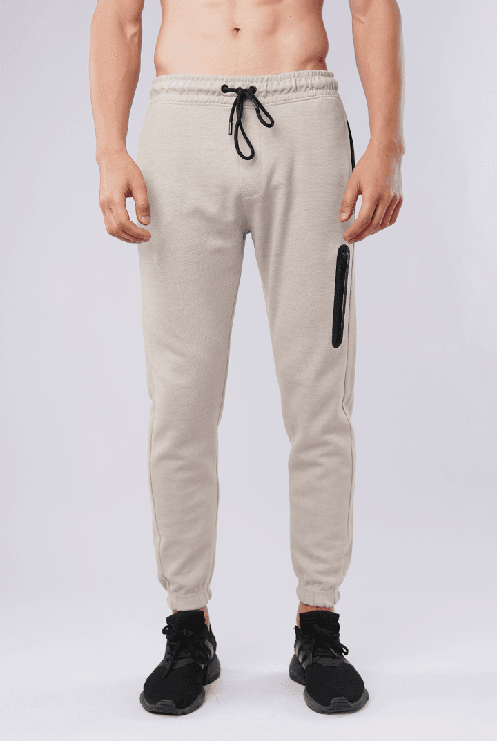 Terry Jogger Pants - Beige - Mendeez PK