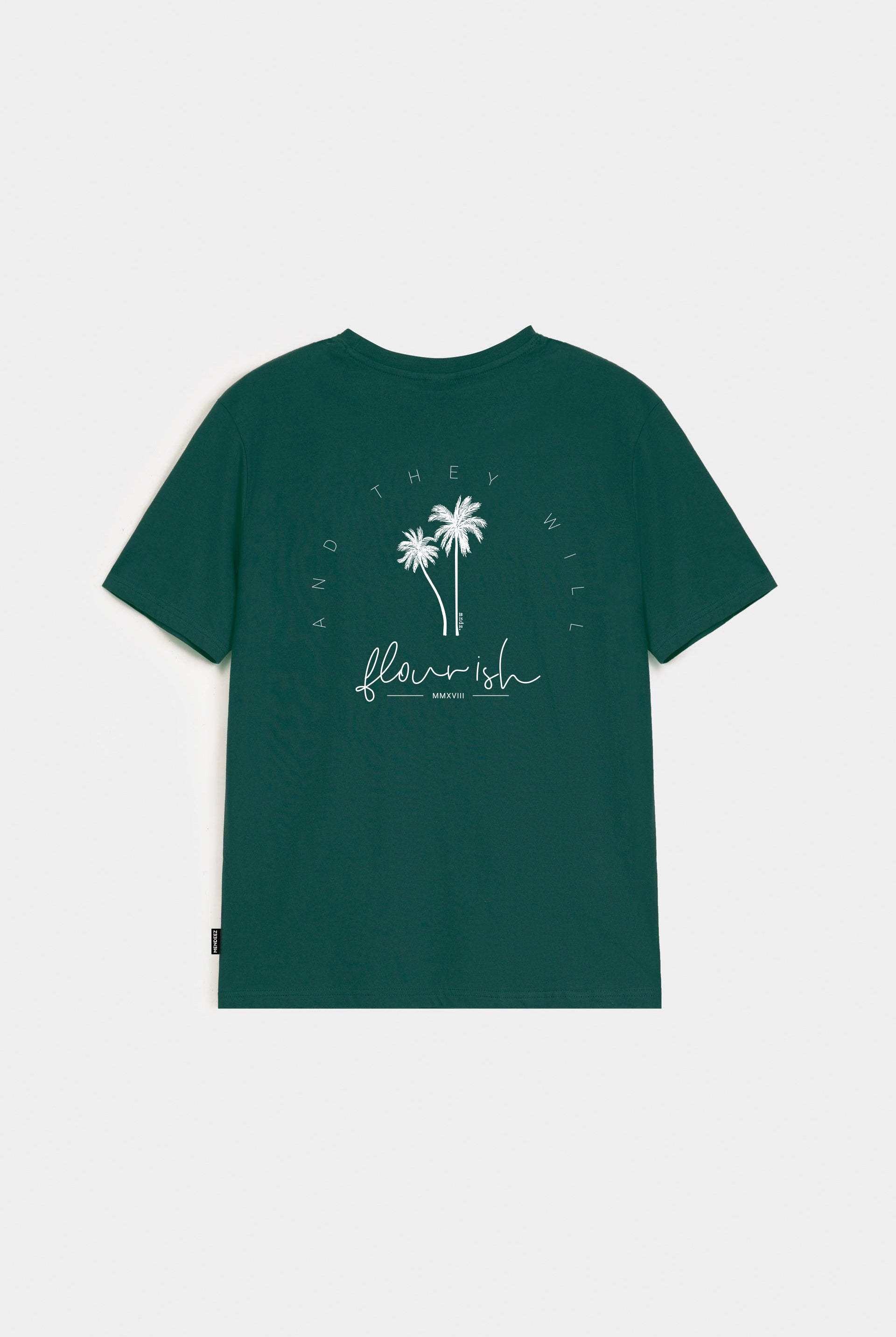 Printed Graphic Tee - Green - Mendeez