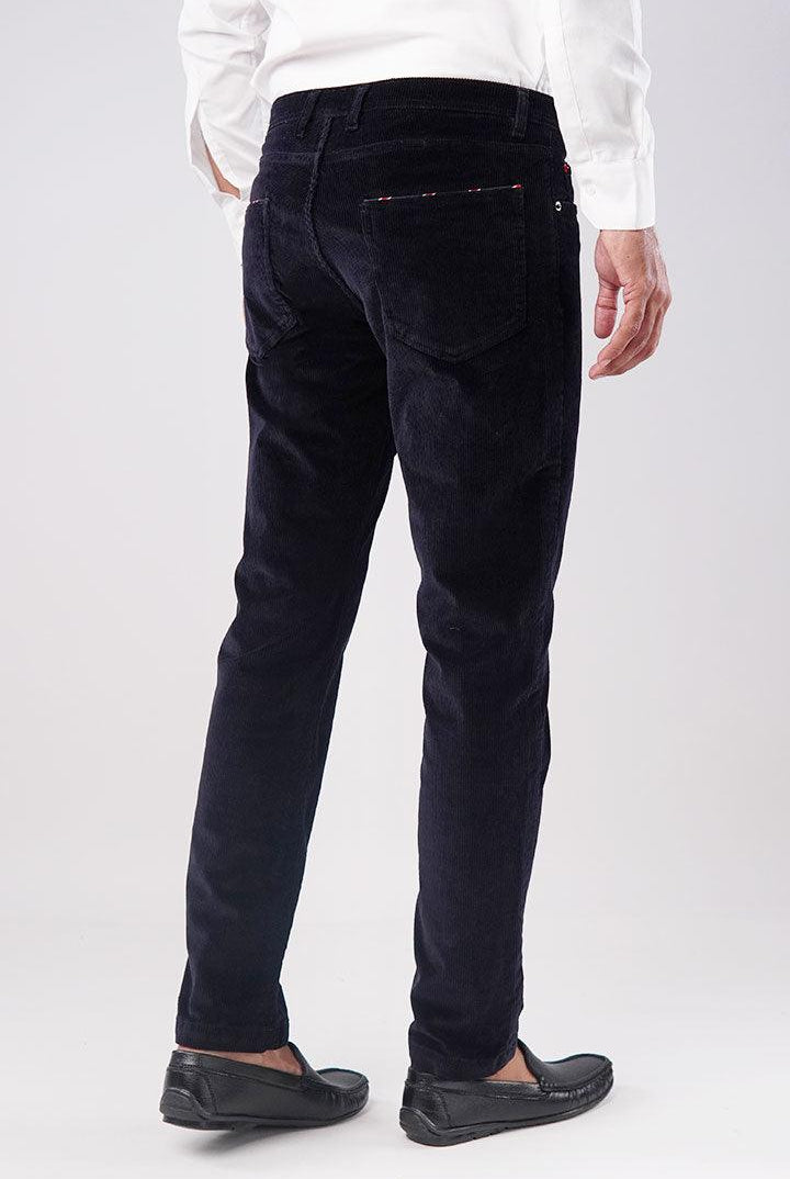 Midnight Navy Corduroy Pants - Mendeez PK