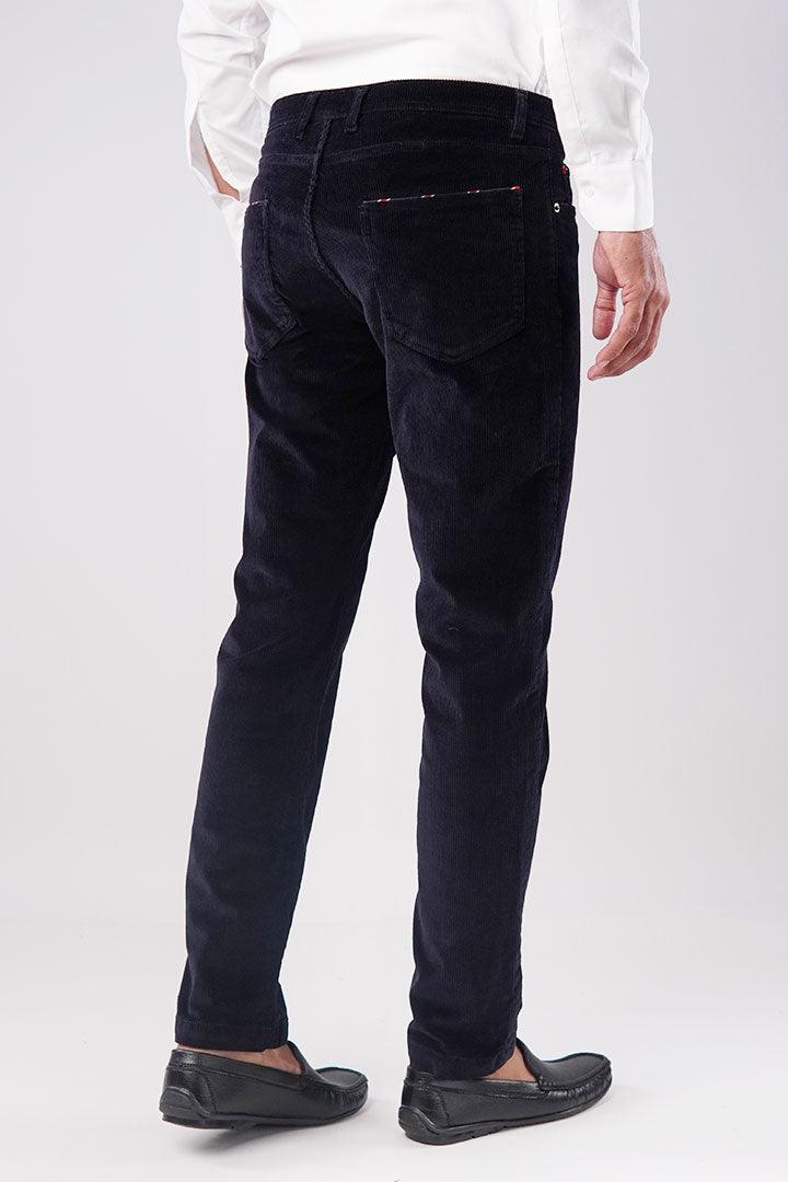 Midnight Navy Corduroy Pants - Mendeez PK