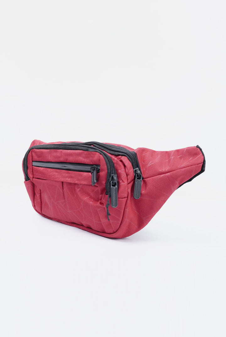 Waist Bag - Maroon-3-MENDEEZ