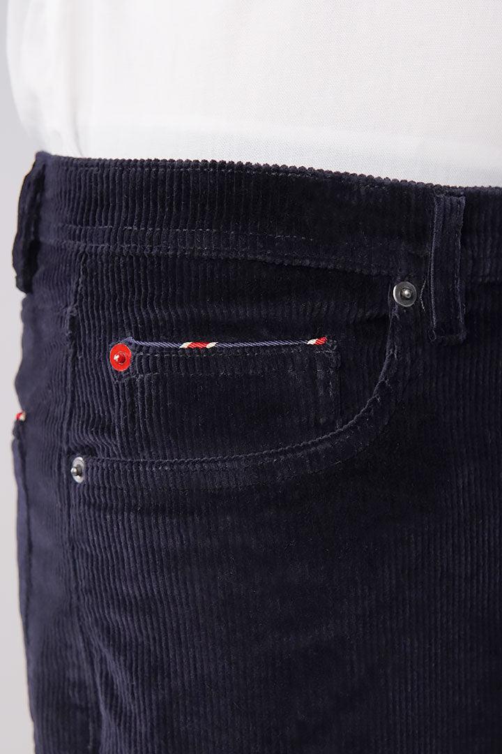 Midnight Navy Corduroy Pants - Mendeez PK