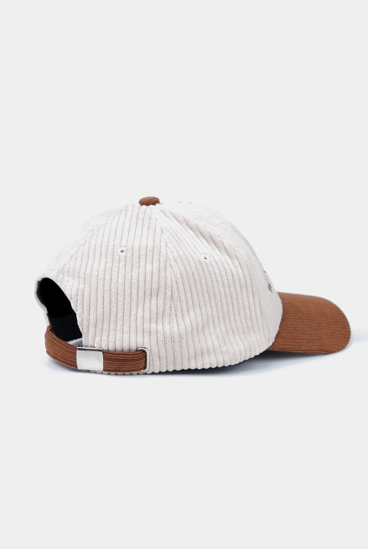 Corduroy Cap - Beige - Mendeez