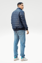 Navy Shield Windbreaker Jacket - Mendeez PK