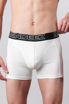 Boxer Trunks - Black, White & Light Grey Pack Of 3 - Mendeez