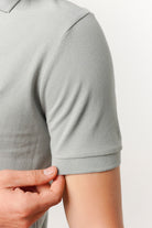 Regular Fit Polo Shirt - Harbour Mist - Mendeez