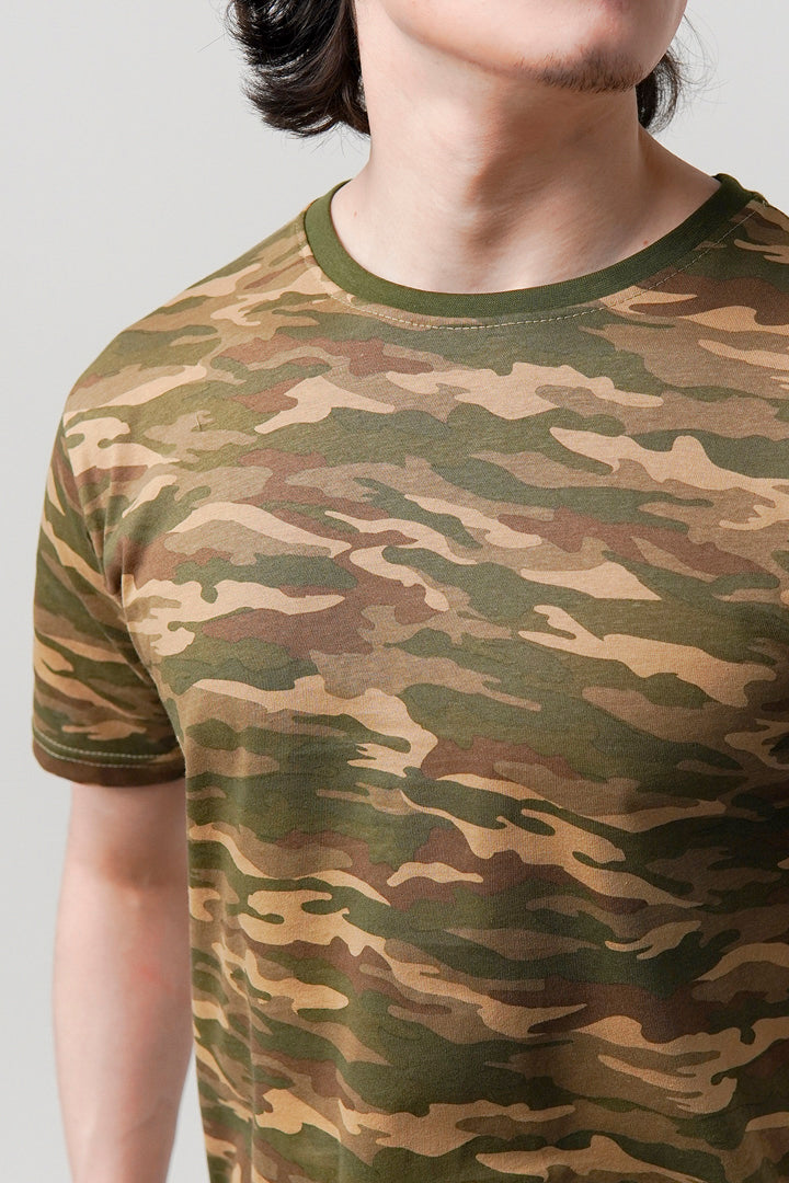 Printed T-Shirt - Camouflage - Mendeez