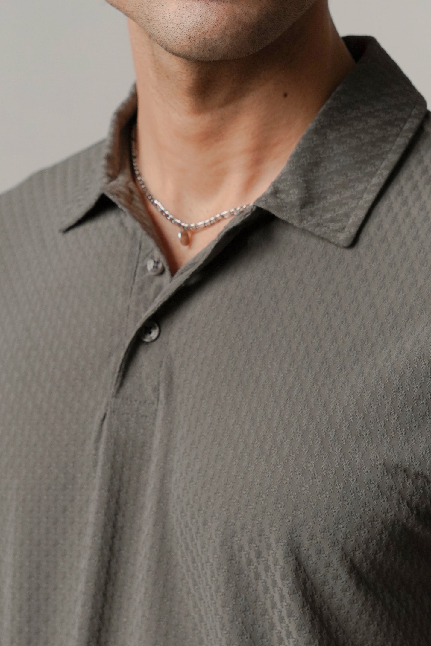 Sports Polo - Grey - Mendeez