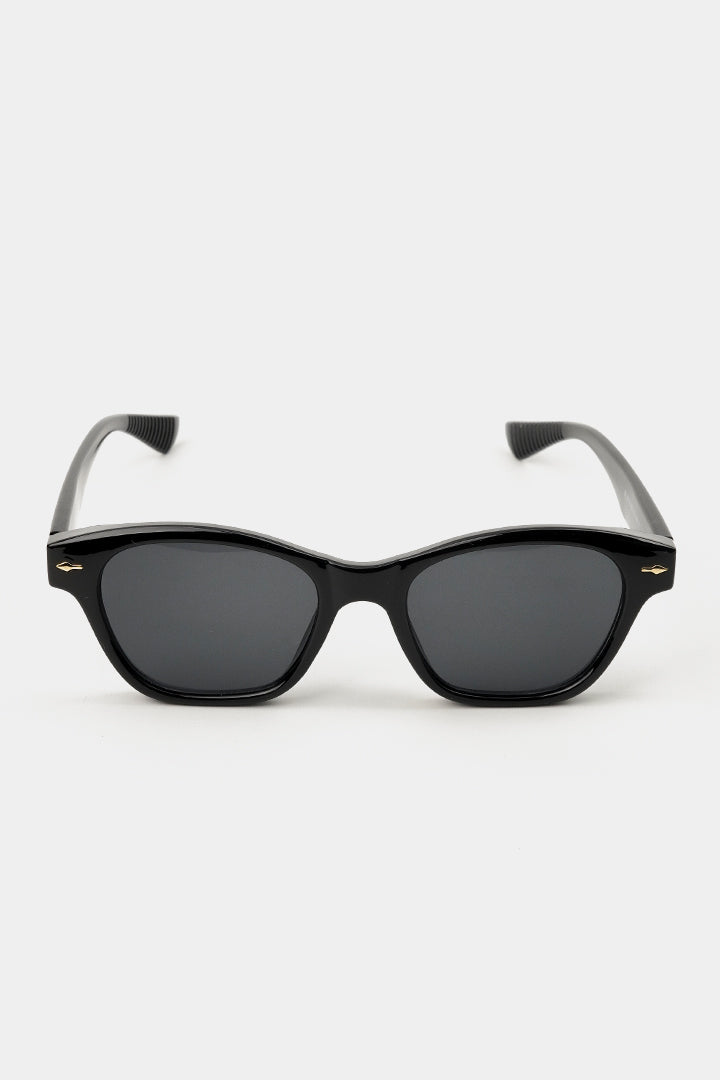 Square Sunglasses - Black - Mendeez