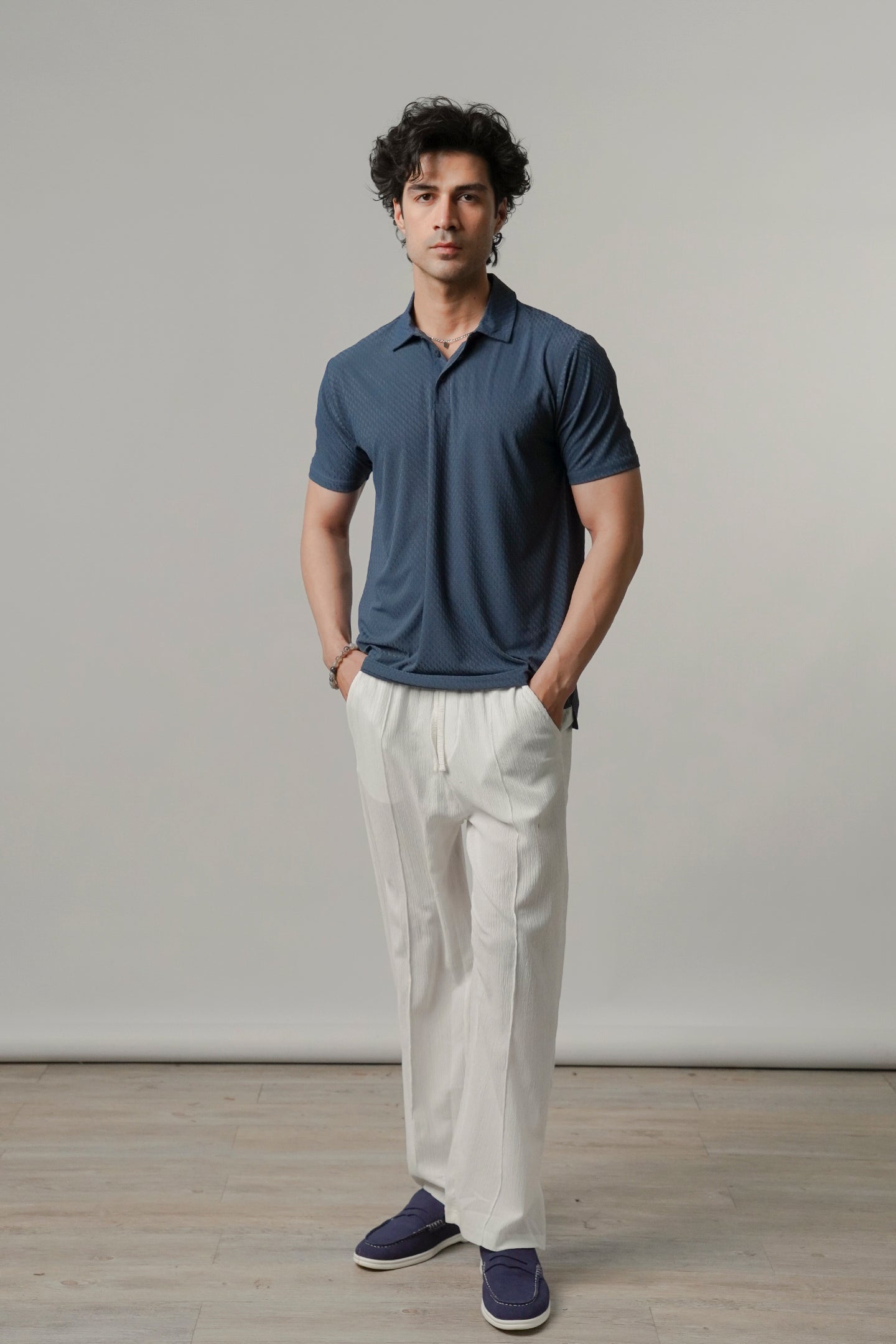 Sports Polo - Ocean Blue - Mendeez