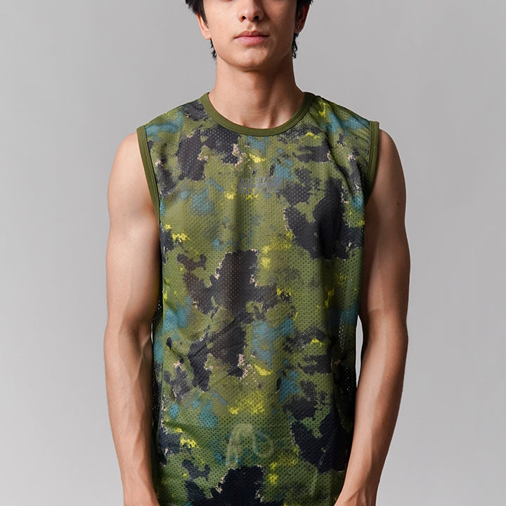 Mesh Tank Top - Camouflage - Mendeez