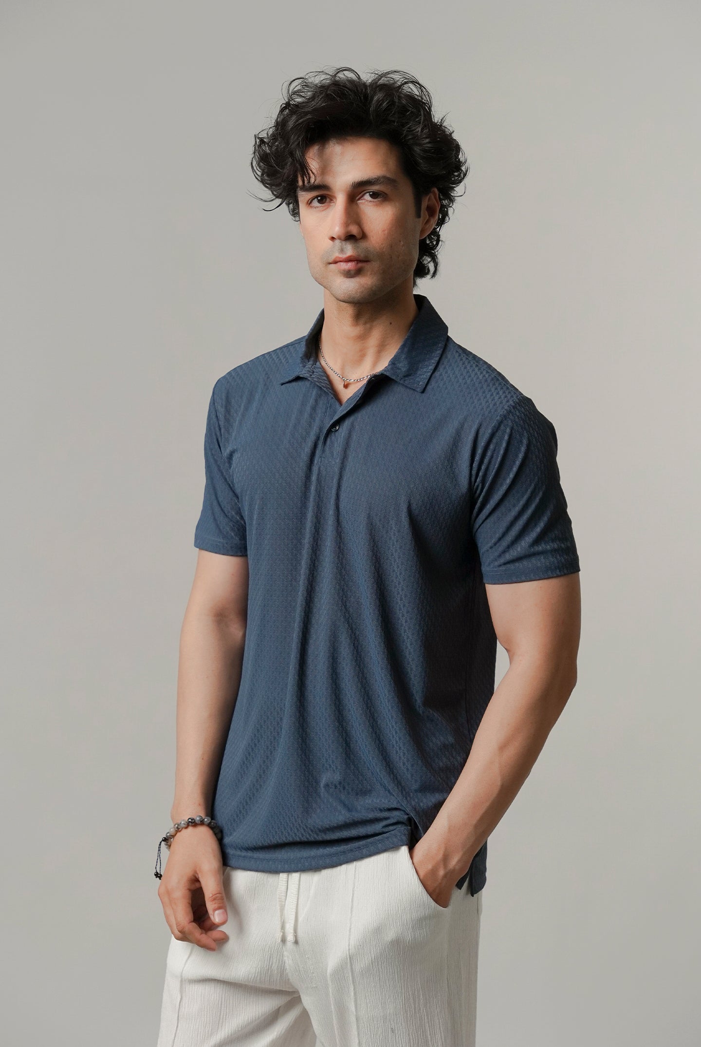 Sports Polo - Ocean Blue - Mendeez