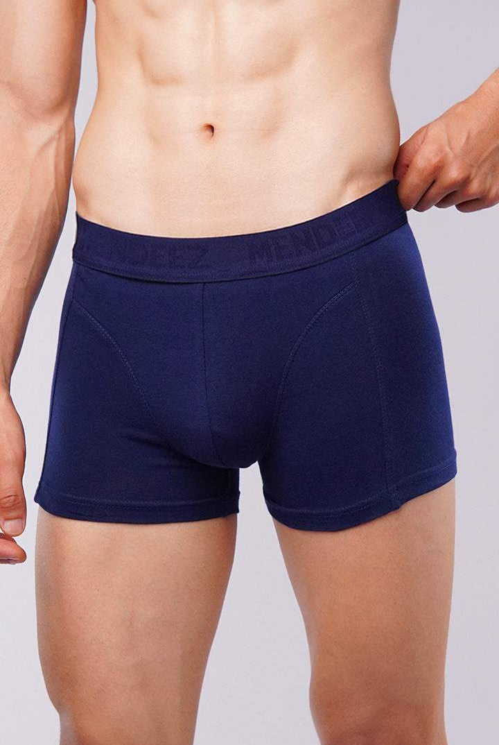 Boxer Brief - Black, Navy Blue & Charcoal Grey Pack Of 3 - Mendeez