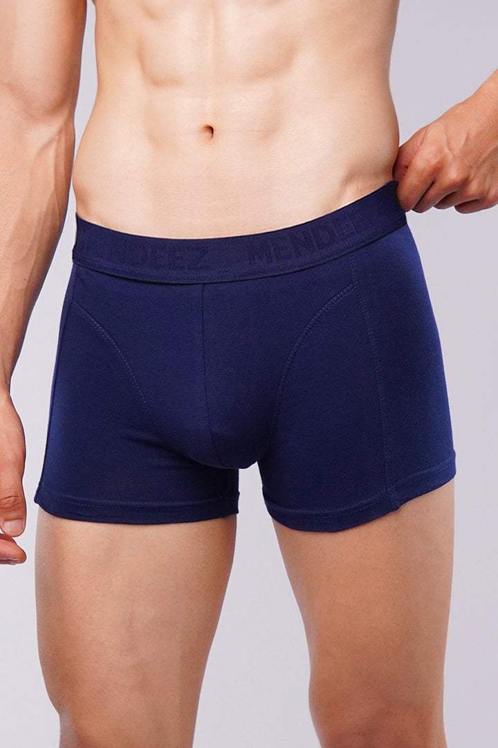 Boxer Brief - Black, Navy Blue & Charcoal Grey Pack Of 3 - Mendeez