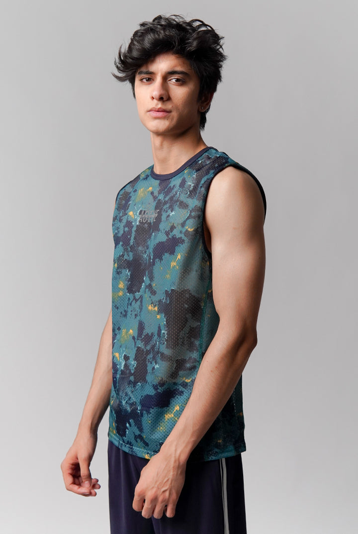 Mesh Tank Top - Camouflage - Mendeez