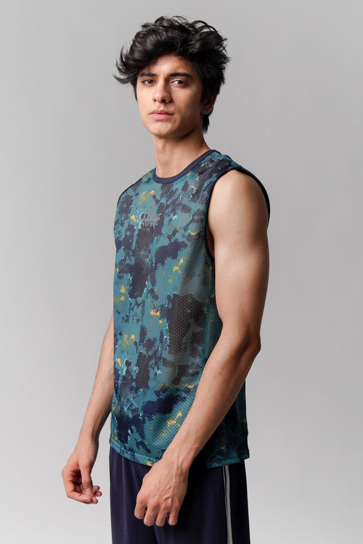 Mesh Tank Top - Camouflage - Mendeez
