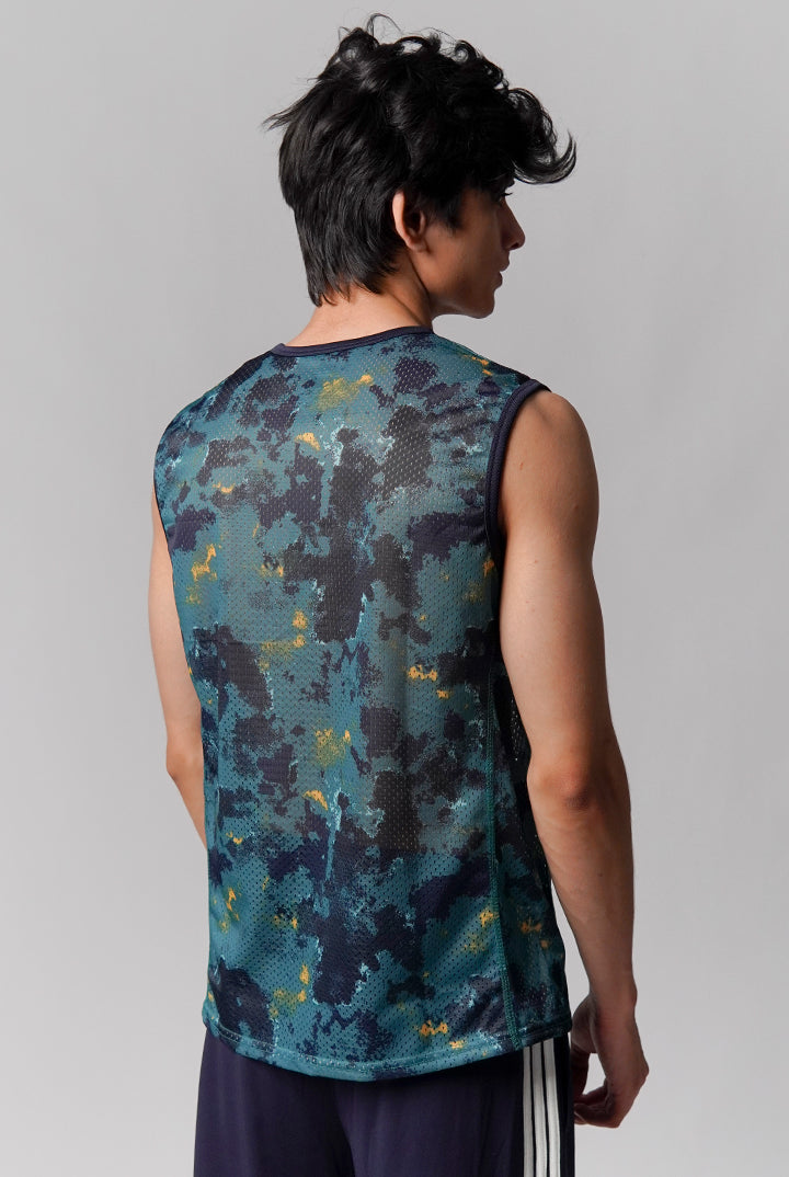 Mesh Tank Top - Camouflage - Mendeez