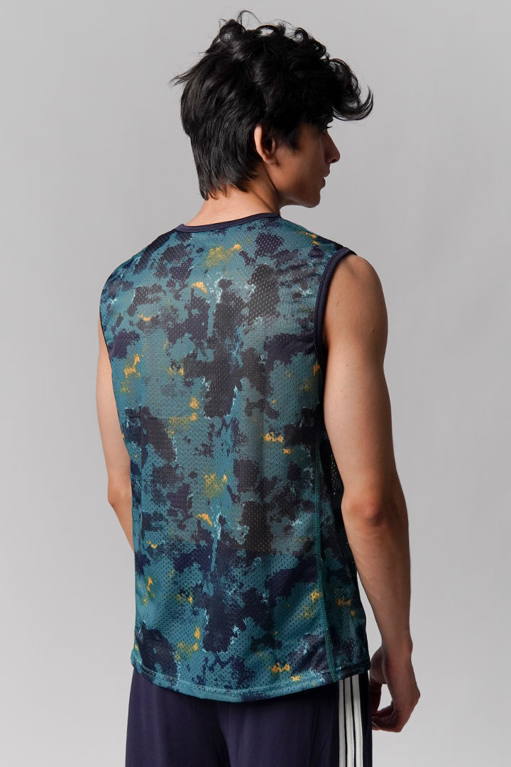 Mesh Tank Top - Camouflage - Mendeez