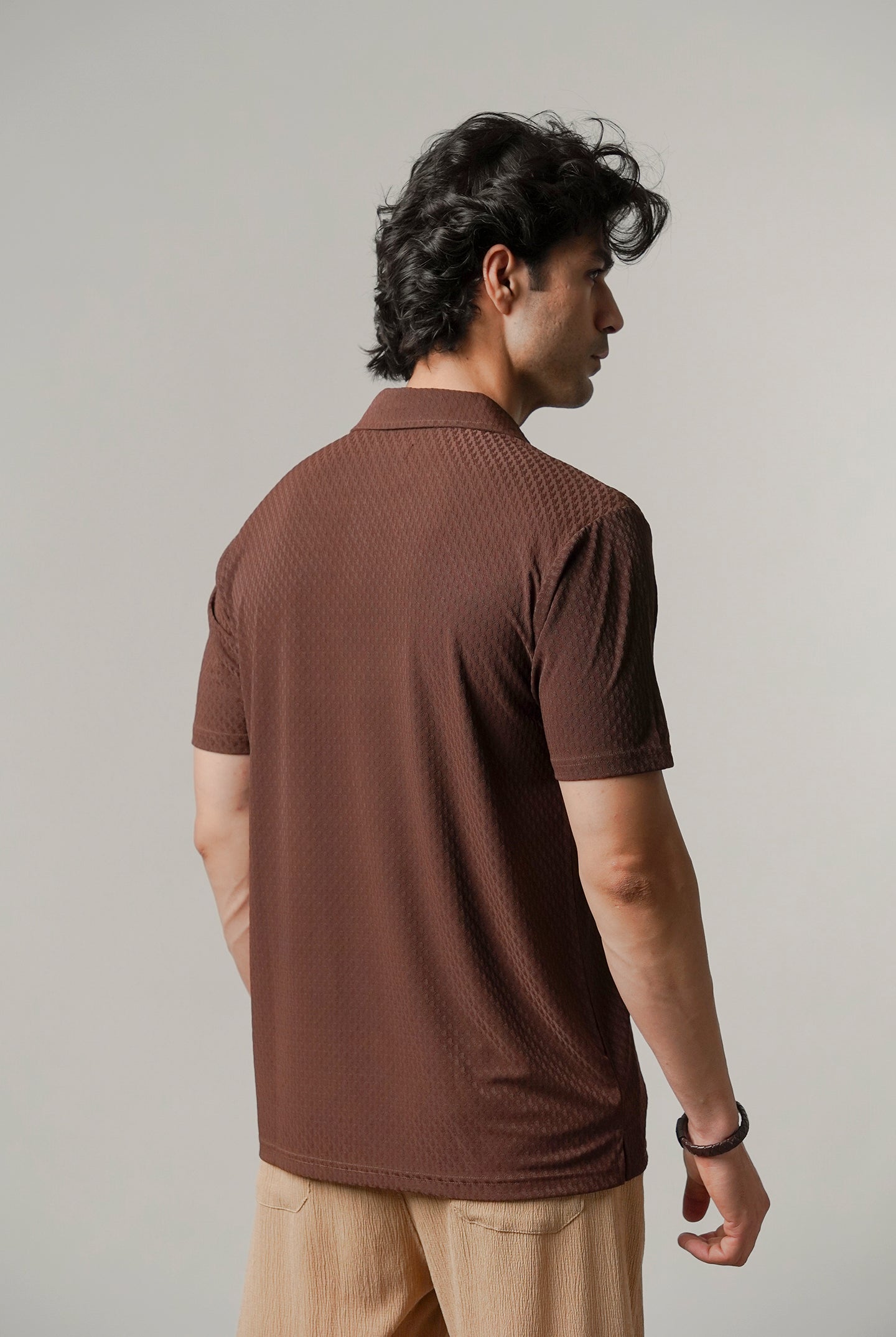 Sports Polo - Brown - Mendeez