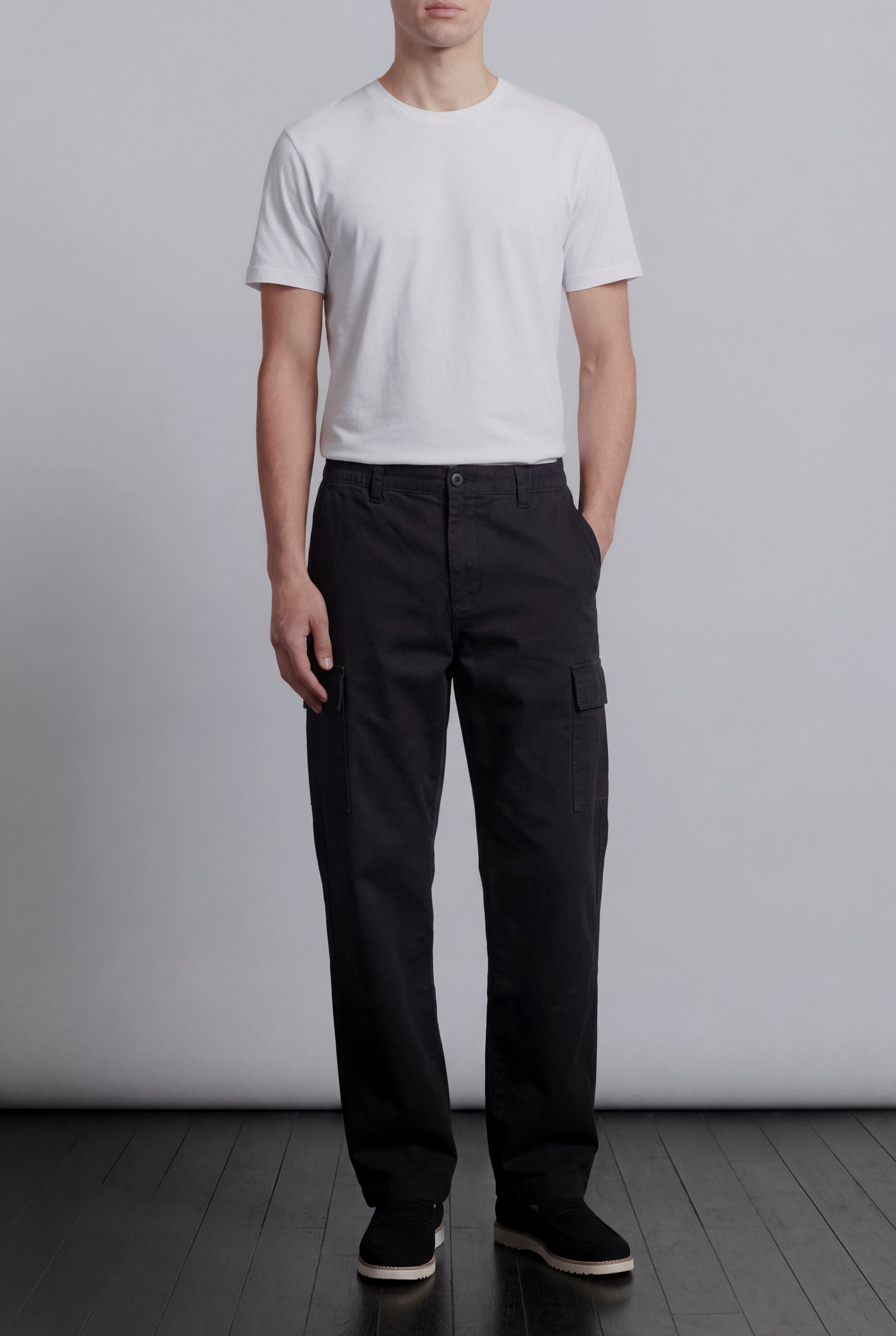 Cargo Pants - Black - Mendeez