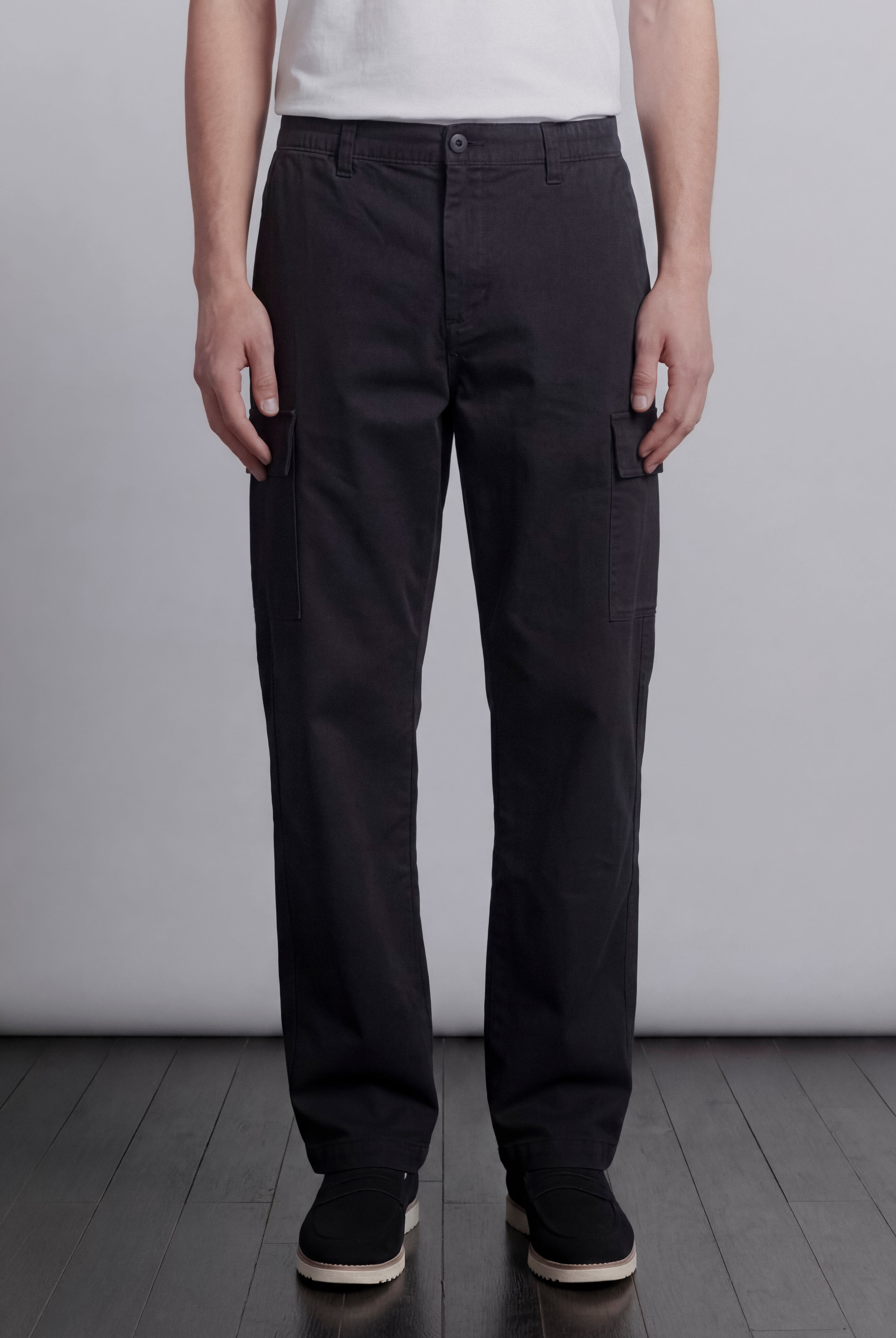 Cargo Pants - Black - Mendeez
