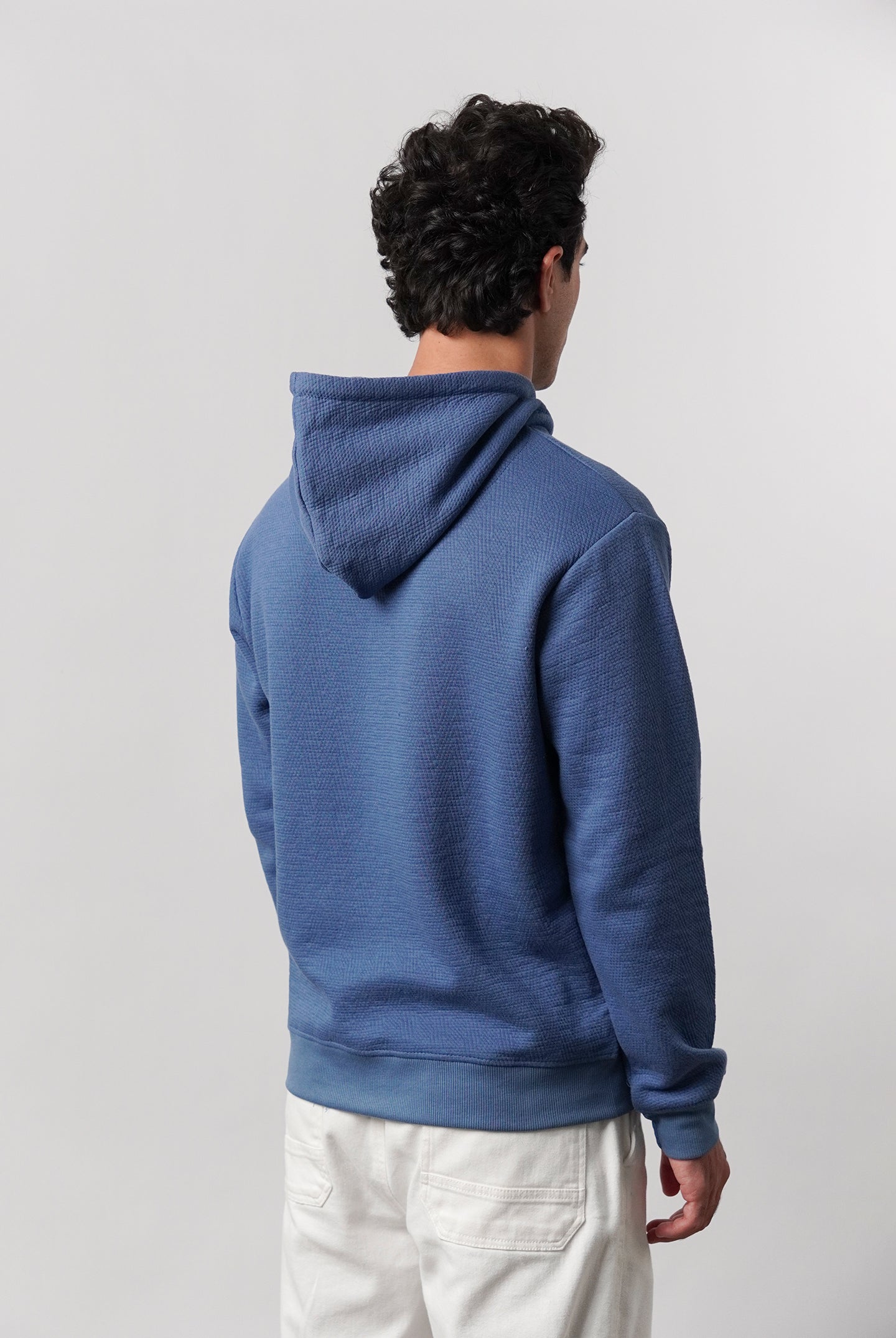 Zipper Hoodie - Ocean Blue - Mendeez