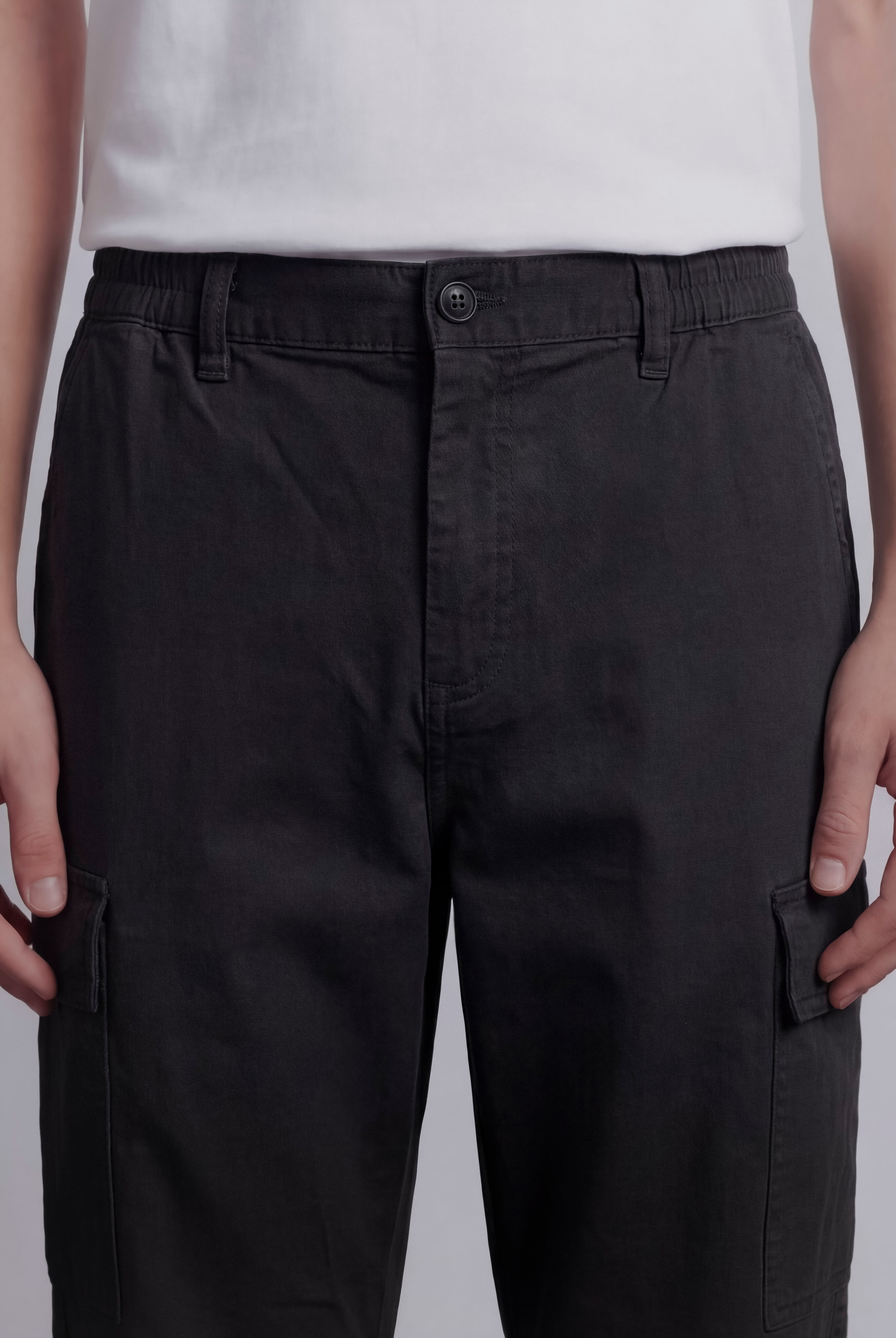 Cargo Pants - Black - Mendeez
