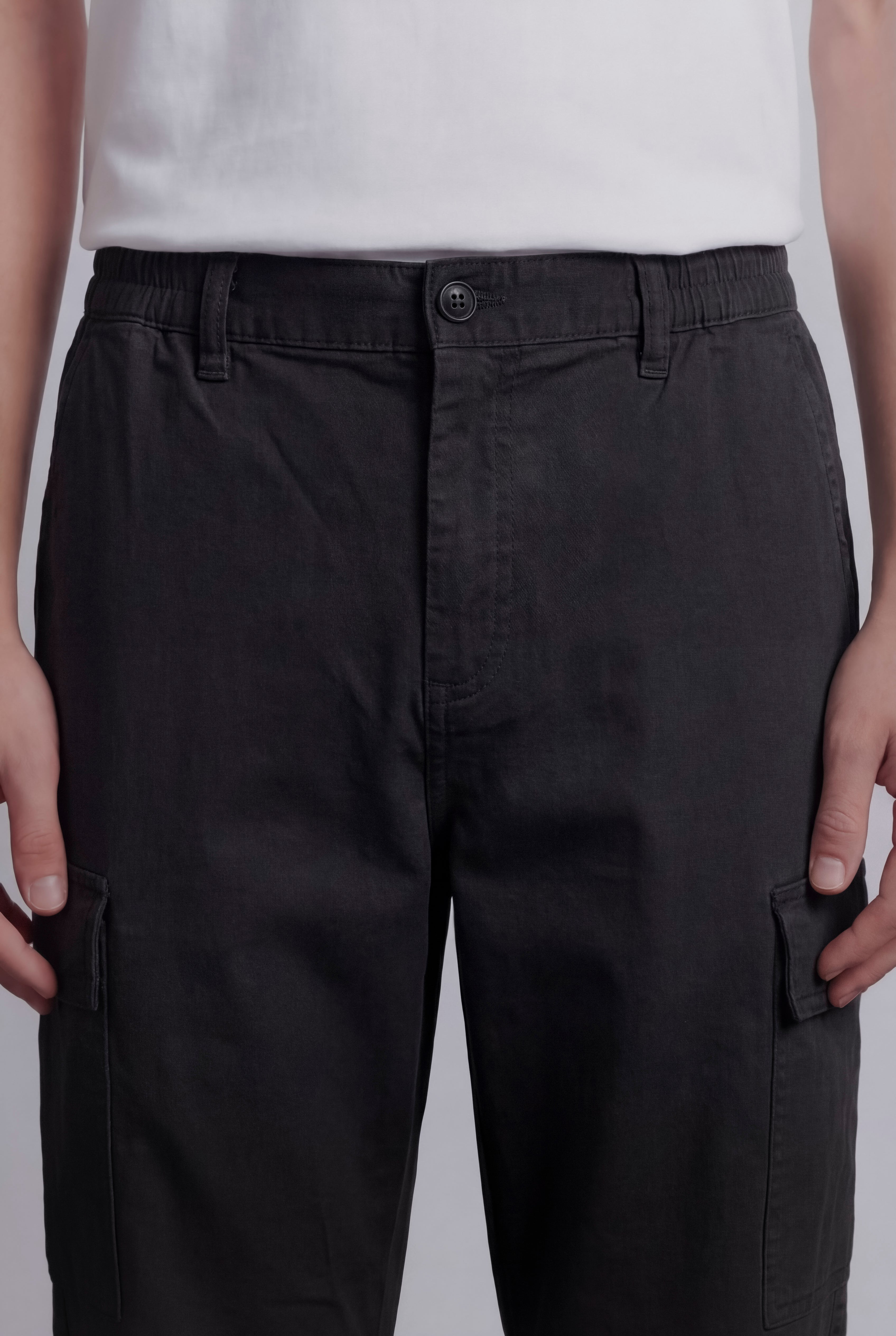Cargo Pants - Black - Mendeez