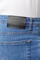 Crop Fit Denim - Medium Blue - Mendeez