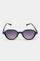 Round Sunglasses - Black - Mendeez