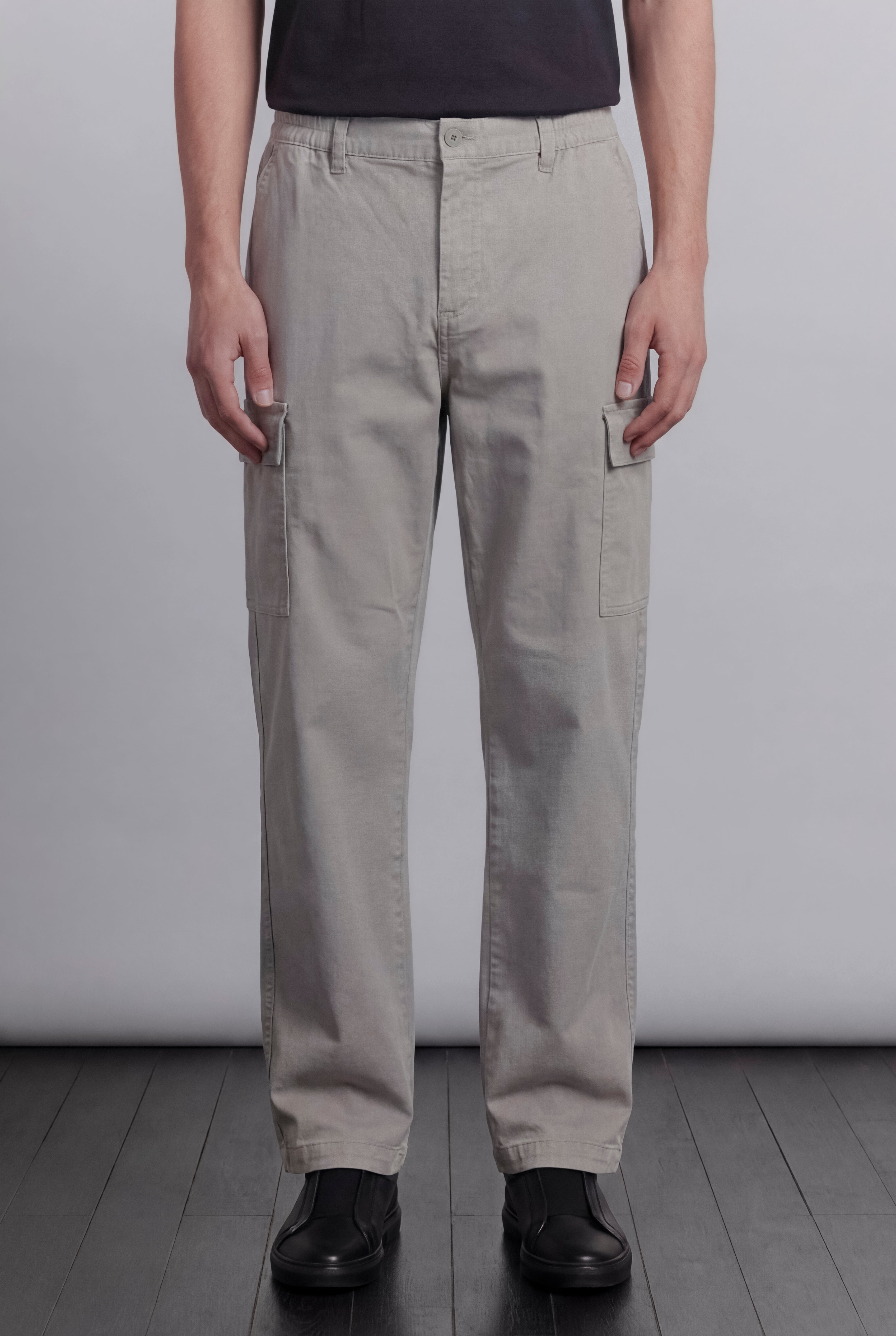 Cargo Pants - Light Grey - Mendeez