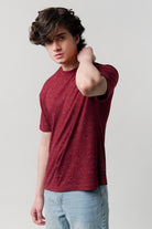 Printed T-Shirt - Red - Mendeez