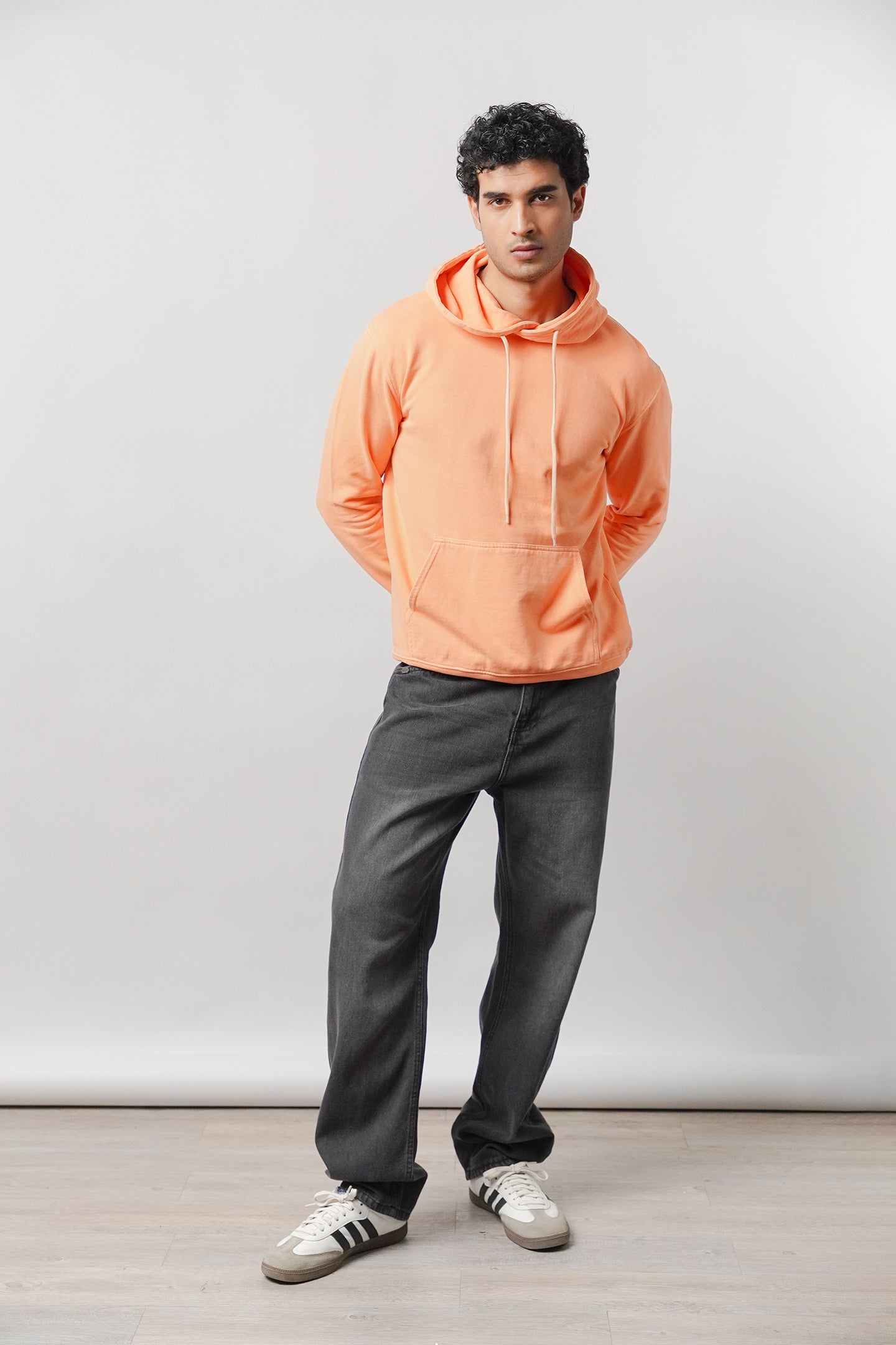 Pullover Hoodie - Peach - Mendeez