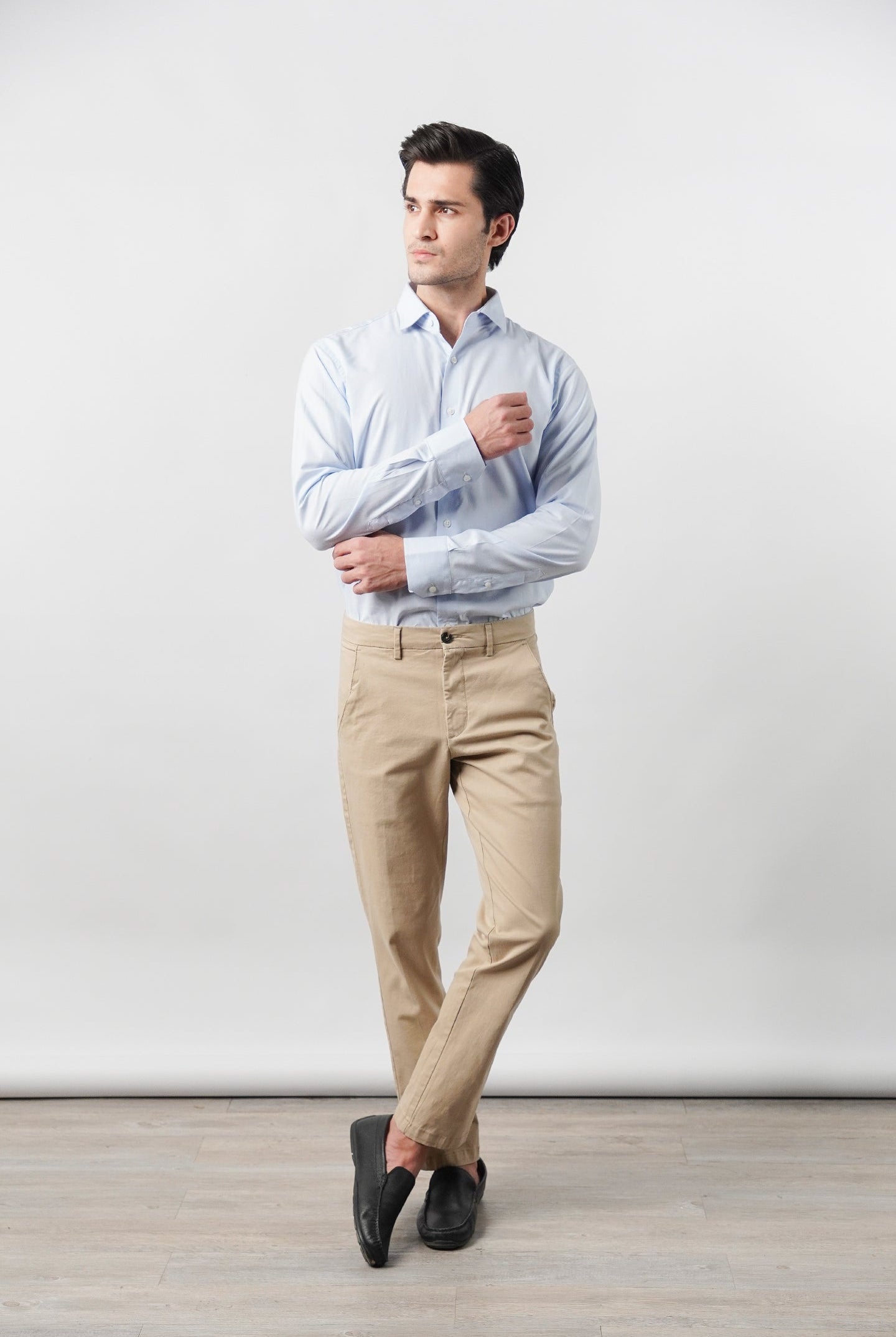 Plain Shirt - Sky Blue - Mendeez